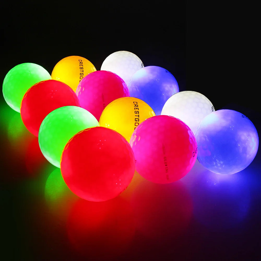 12 Night Golf LED Balls - Home Items Direct