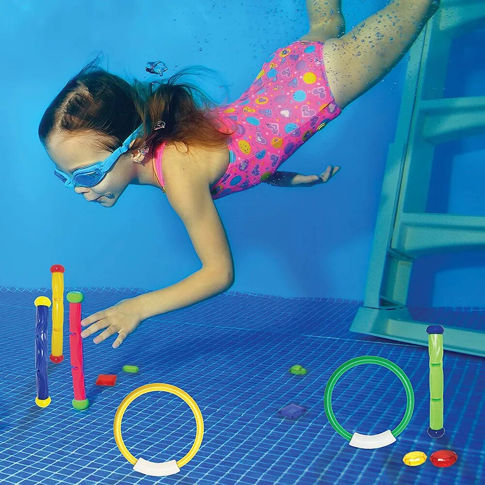 18 Piece Swimming Pool Diving Set - Home Items Direct