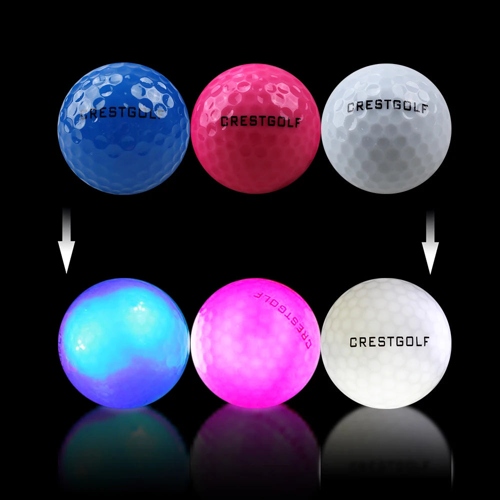 12 Night Golf LED Balls - Home Items Direct