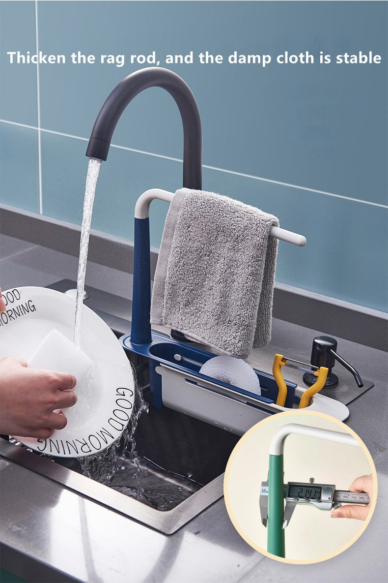 Telescopic Sink Rack - Home Items Direct