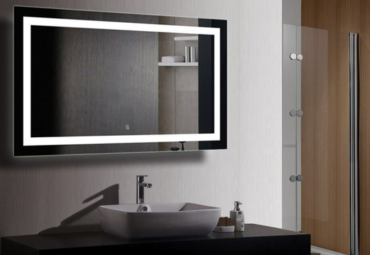 Illuminated Mirror with LED Lights - Home Items Direct