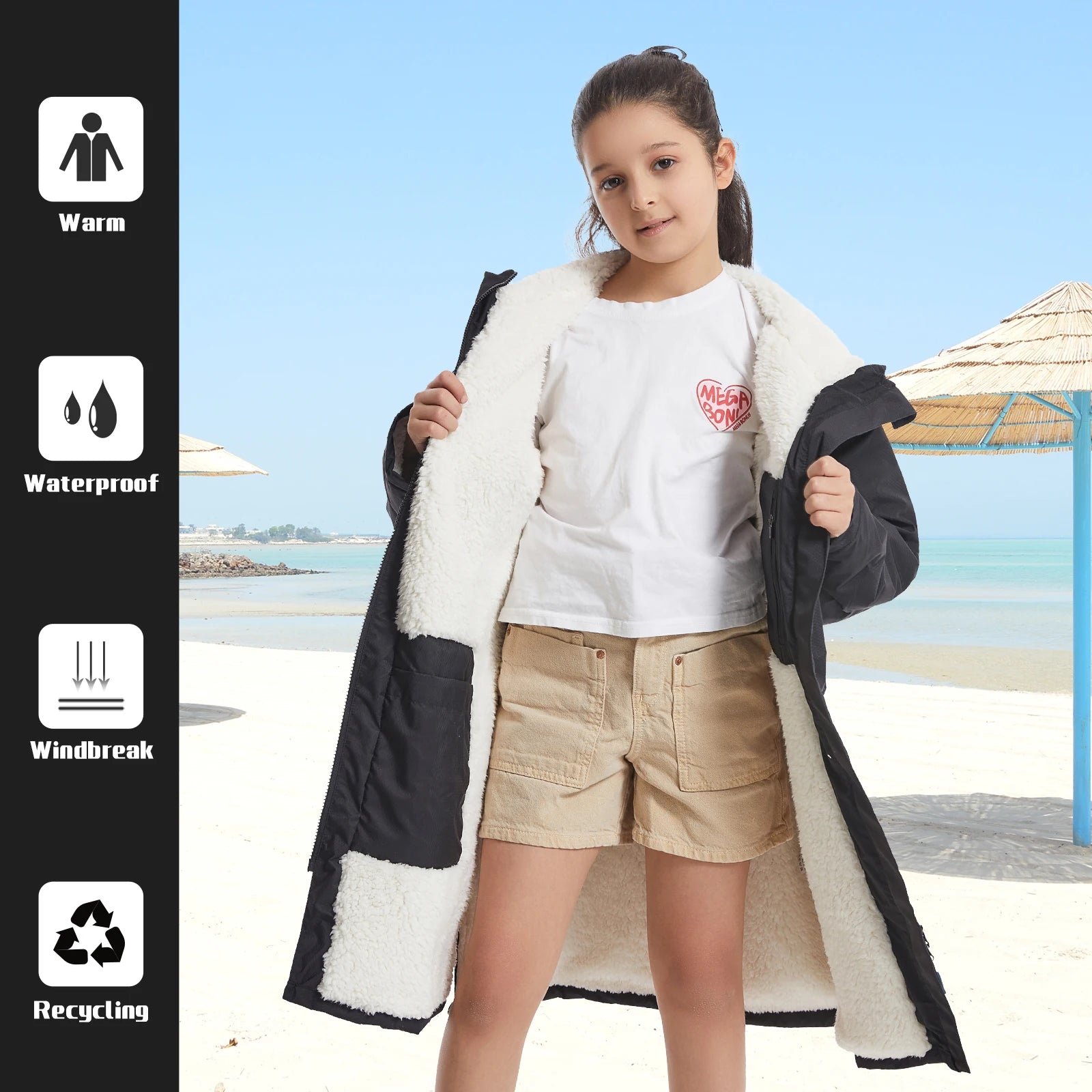 Children's Beach Robe - Home Items Direct