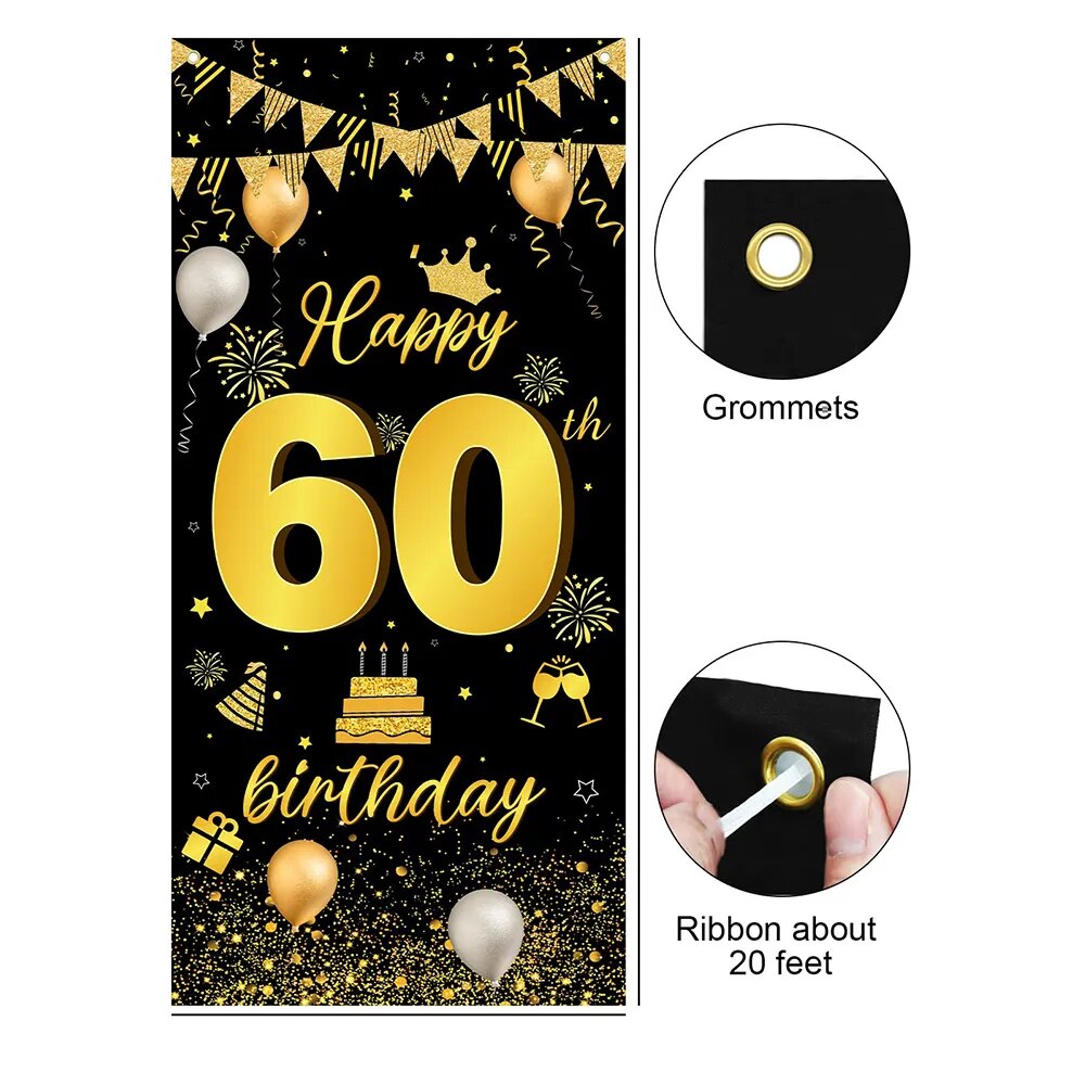 60/70th Birthday Party Decorations - Home Items Direct