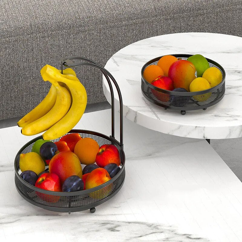 Black Fruit Display Rack - Home Items Direct