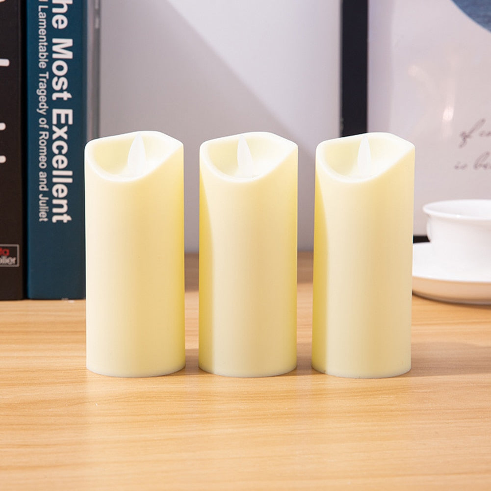 LED Flameless Candles - 6 Pieces - Home Items Direct