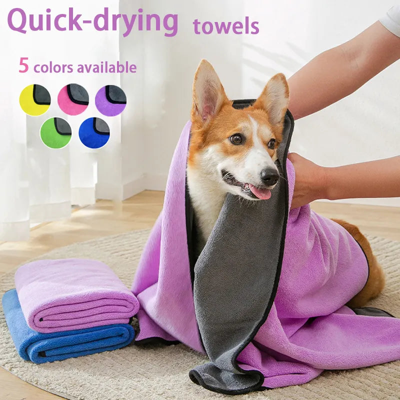 Quick Dry Pet Towel - Home Items Direct