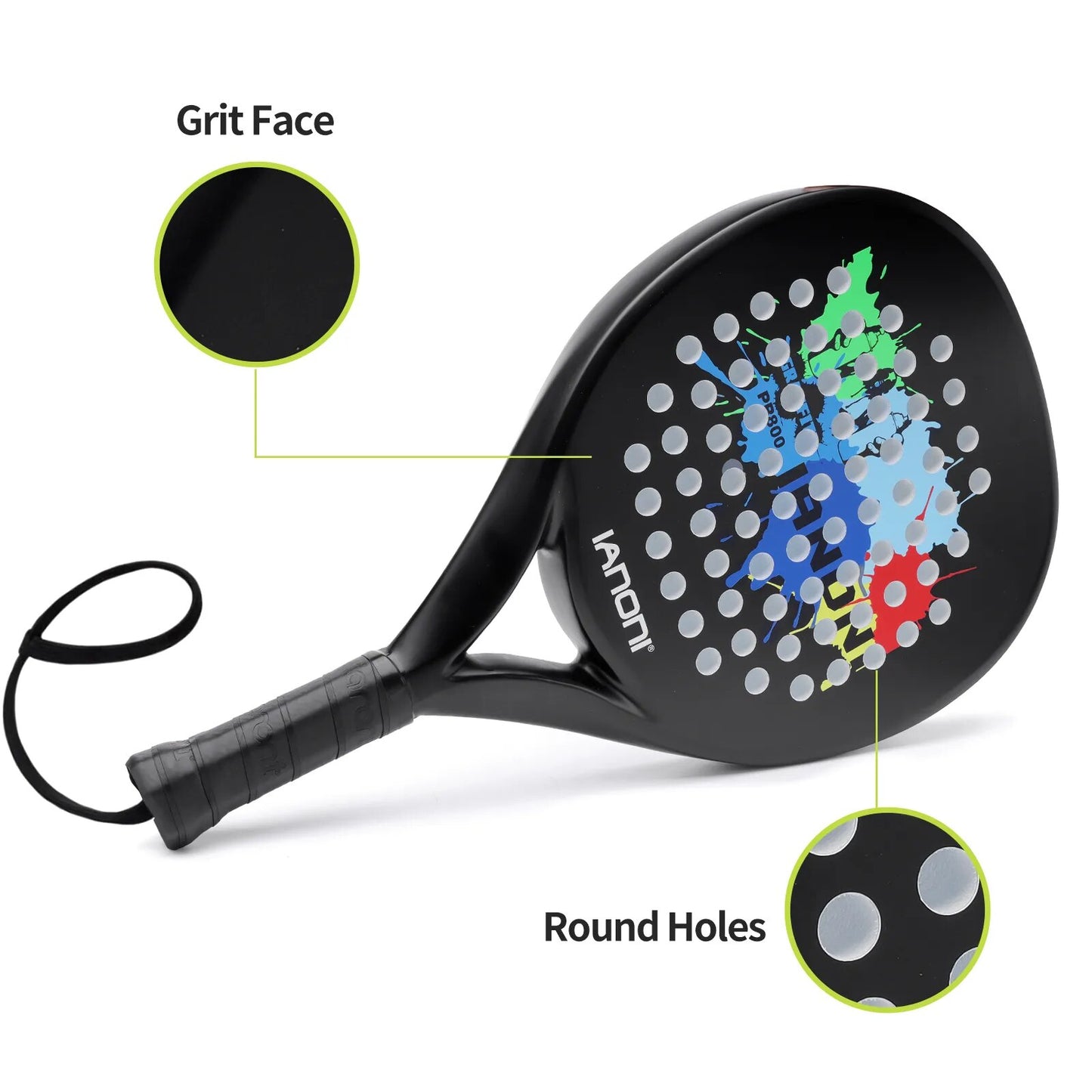 IANONI Carbon Fibre Padel Tennis Racket - Home Items Direct