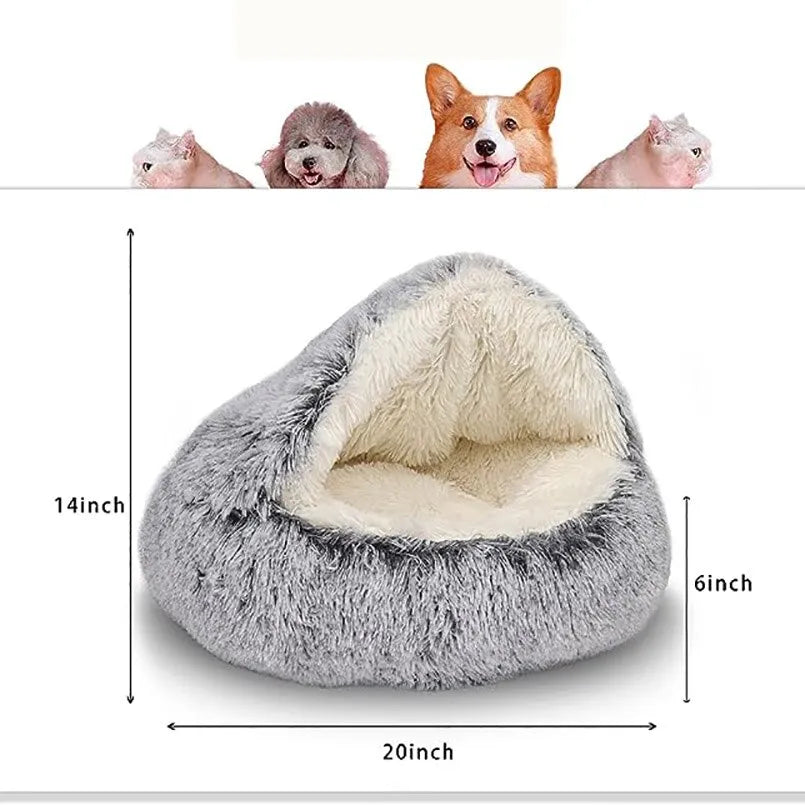 Round Cat/Dog Bed - Home Items Direct