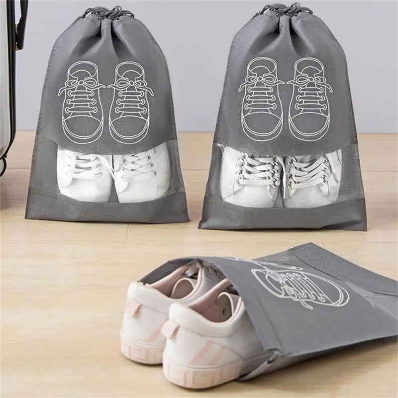 5 Storage/Travel Shoe Bags - Home Items Direct