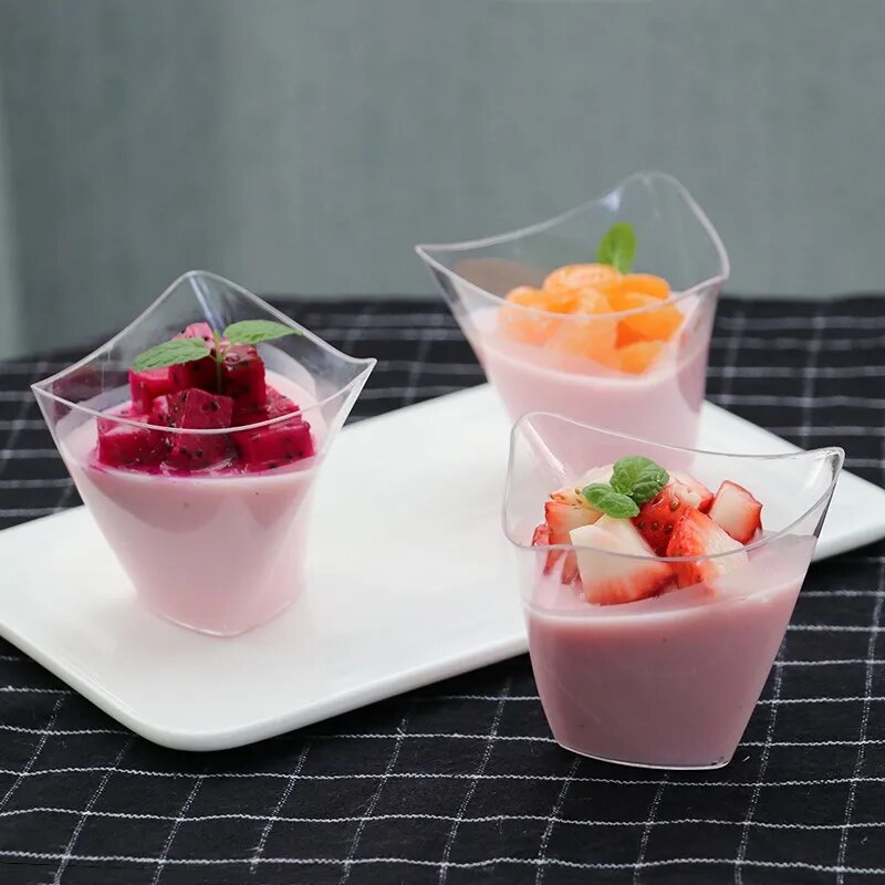 Disposable Dessert Cups - Home Items Direct