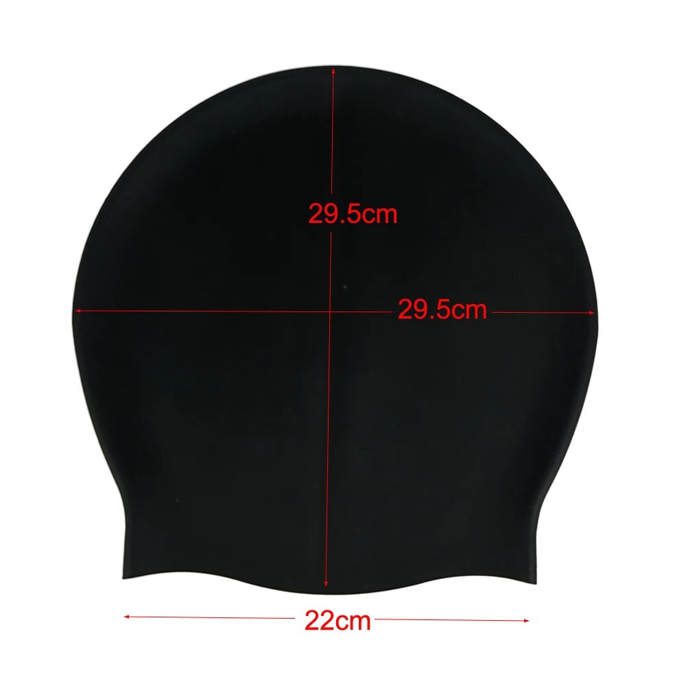 Ladies Silicone Extra Large Swimming Cap - Home Items Direct