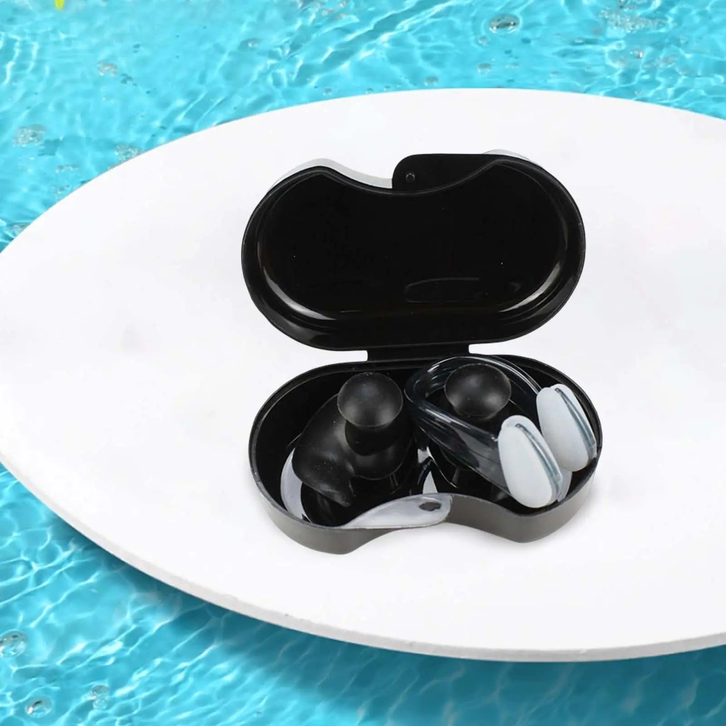 Swimming Ear Plugs & Nose Clip Set - Home Items Direct