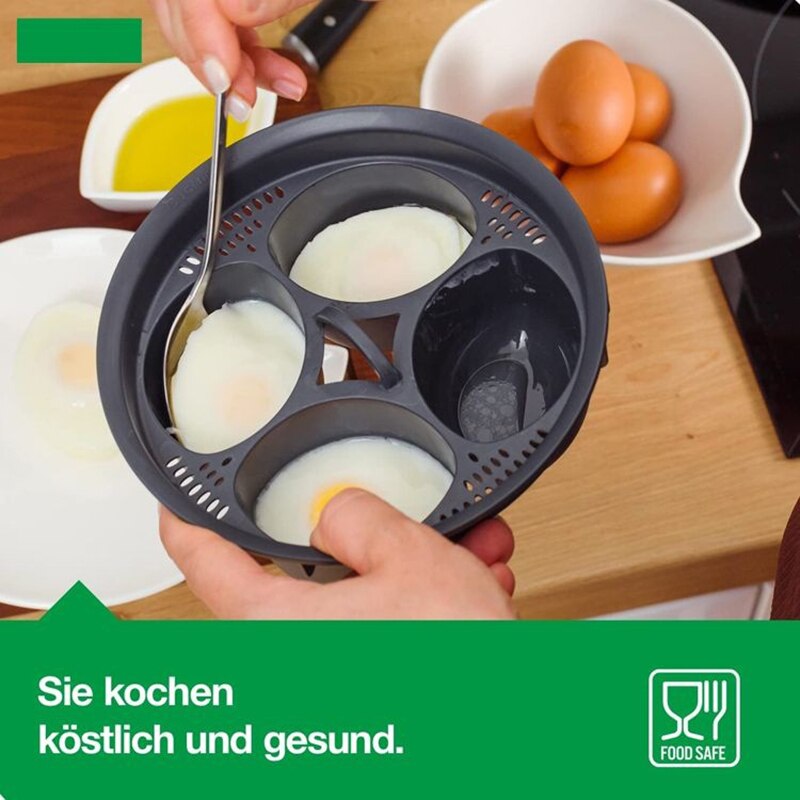 4 in 1 Egg Poacher for Thermomix TM5 TM6 - Home Items Direct