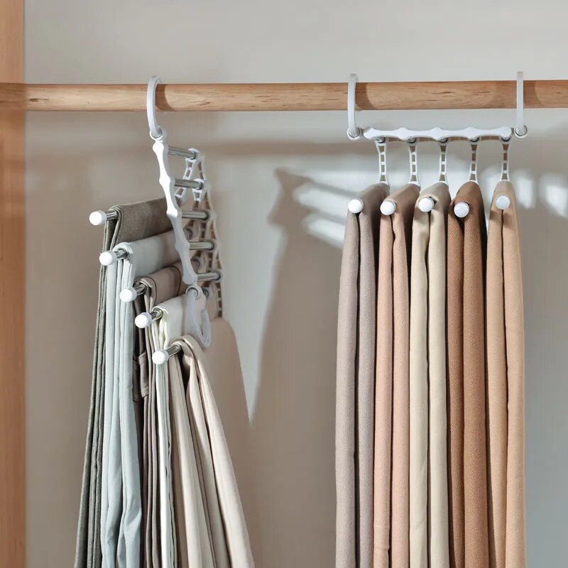 5 In 1 Magic Trousers Rack - Home Items Direct