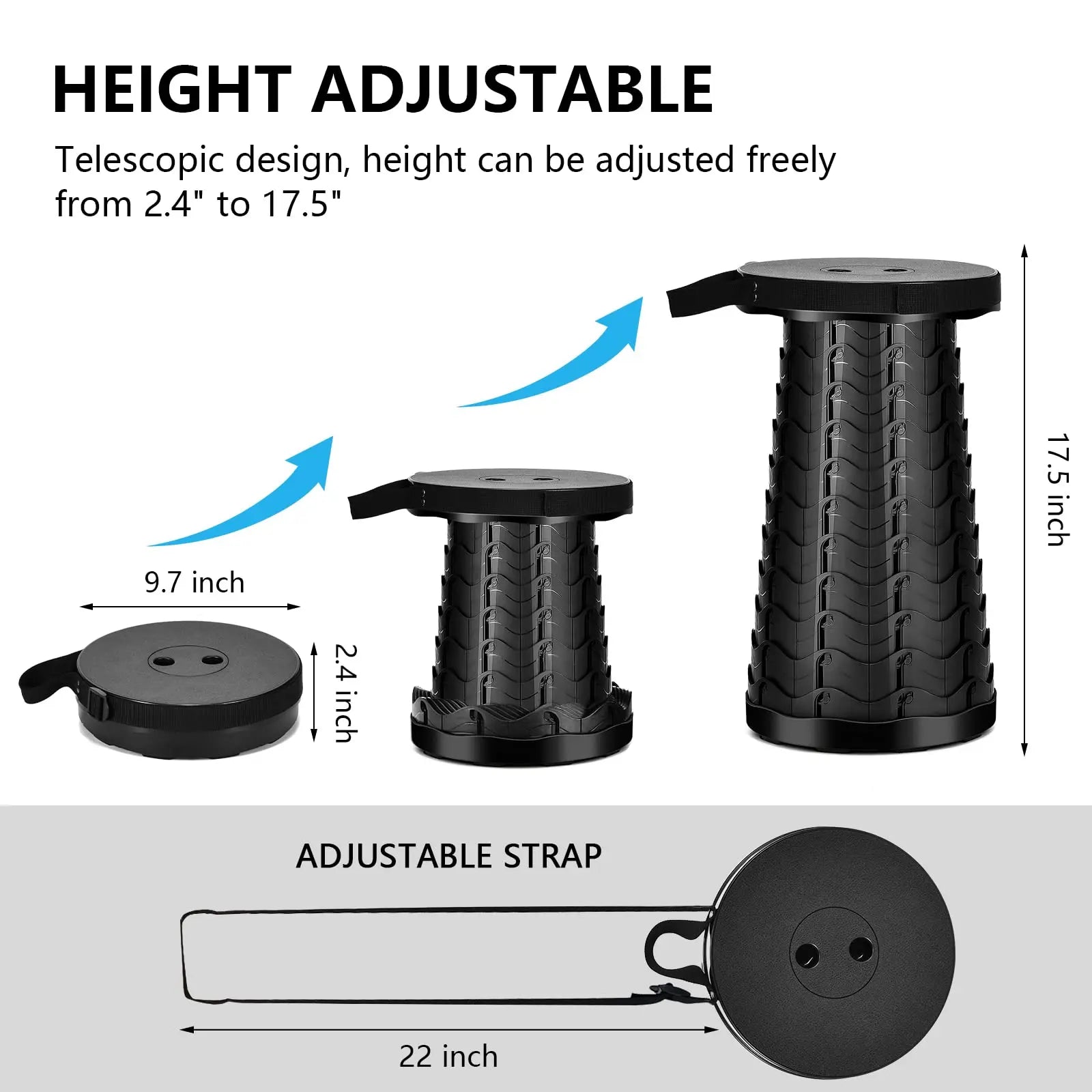 Telescopic Stool - Home Items Direct