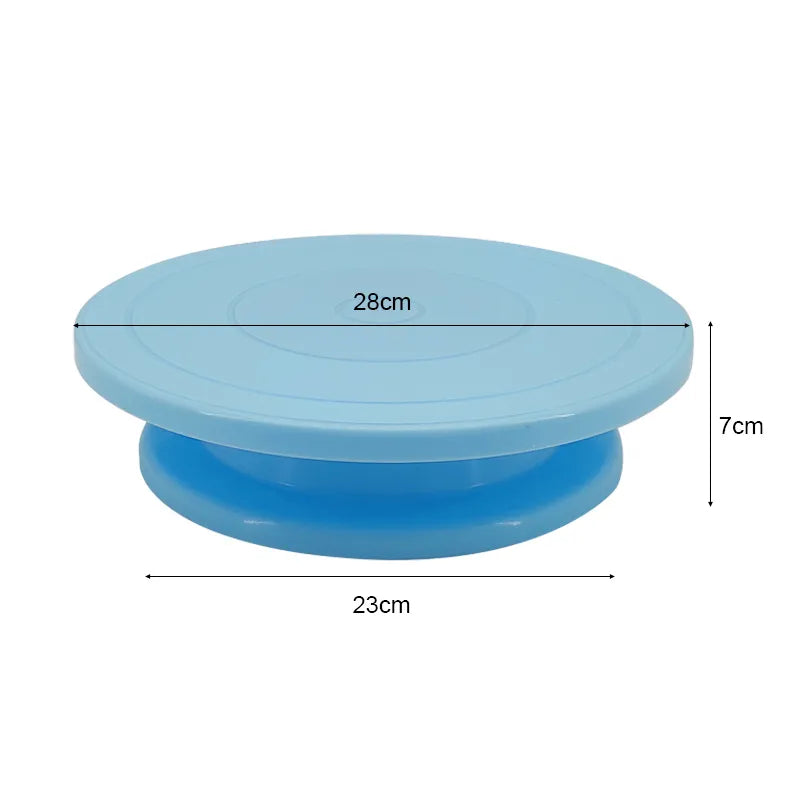 Plastic Cake Turntable - Home Items Direct