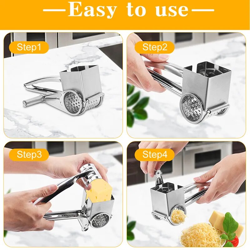 Stainless Steel Cheese Grater - Home Items Direct