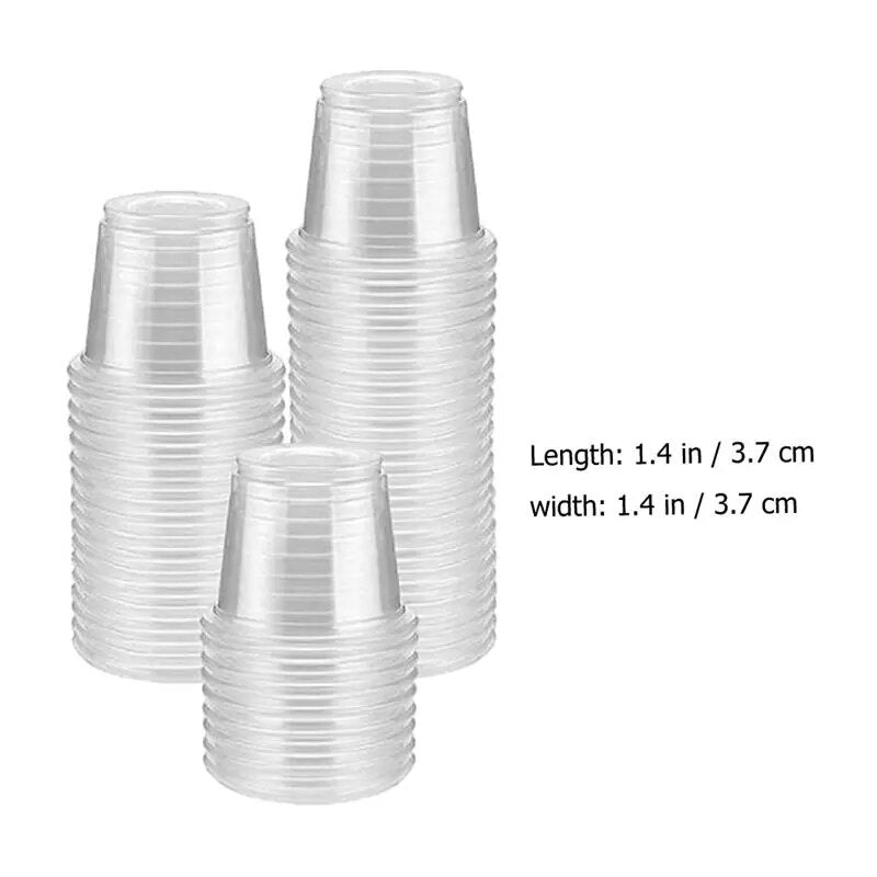 200 Plastic Shot Cups (20ml) - Home Items Direct