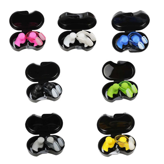 Swimming Ear Plugs & Nose Clip Set - Home Items Direct