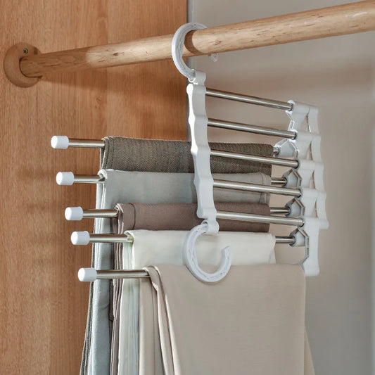 5 In 1 Magic Trousers Rack - Home Items Direct