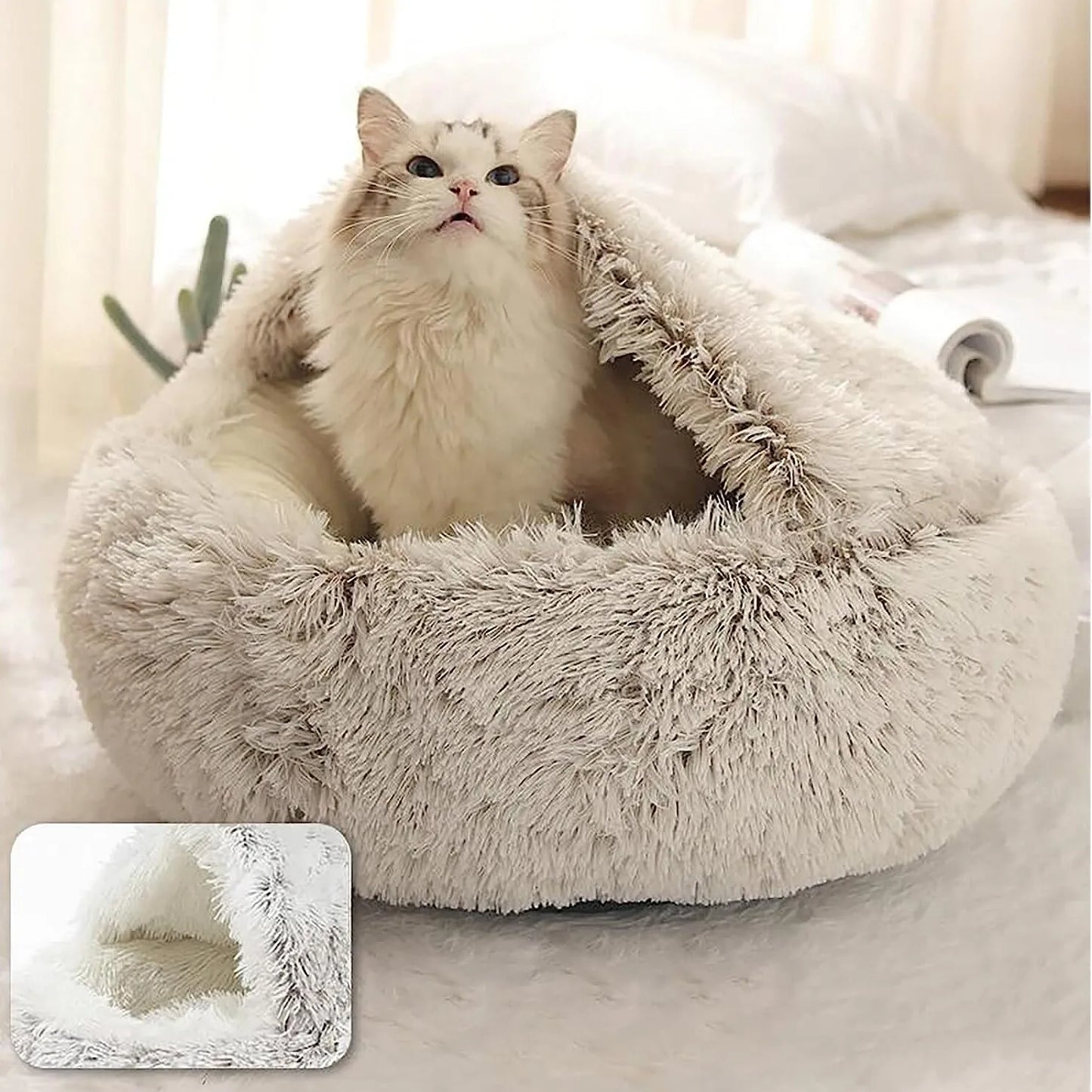 Round Cat/Dog Bed - Home Items Direct