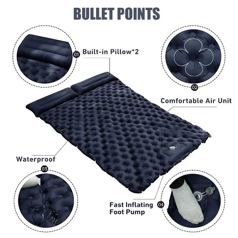 Double Inflatable Mattress - Home Items Direct