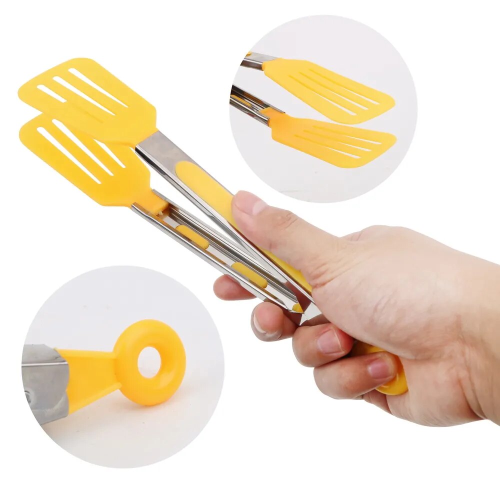 Non-Stick Stainless Steel Tongs - Home Items Direct