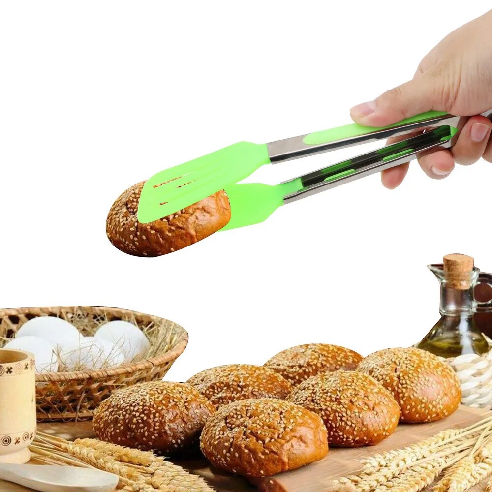 Non-Stick Stainless Steel Tongs - Home Items Direct