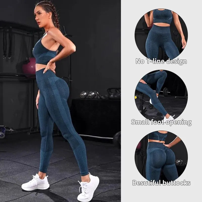 Ladies Gym Wear - 2 Piece Set - Home Items Direct