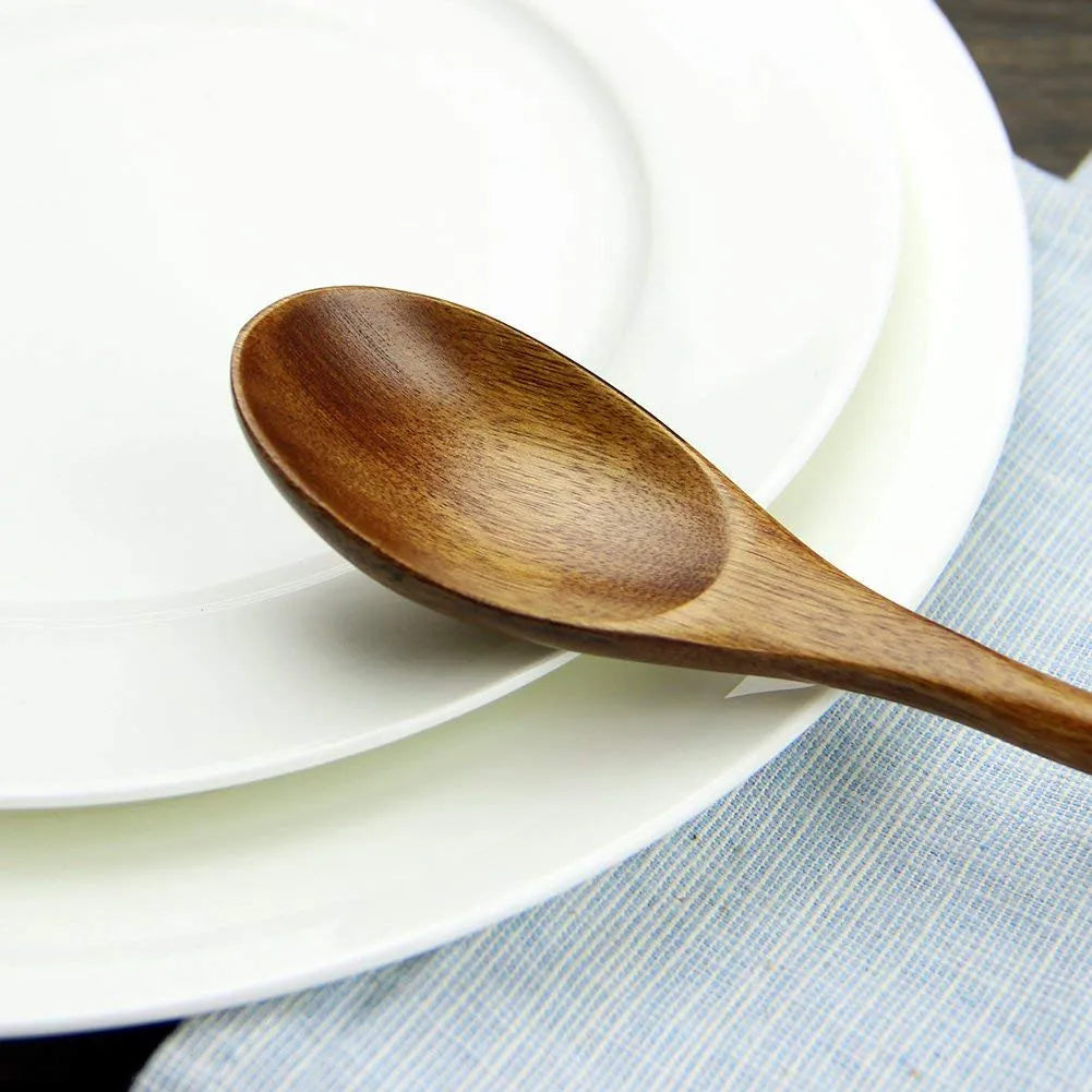 5 Wooden Spoons - Home Items Direct