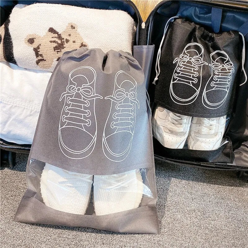 5 Storage/Travel Shoe Bags - Home Items Direct