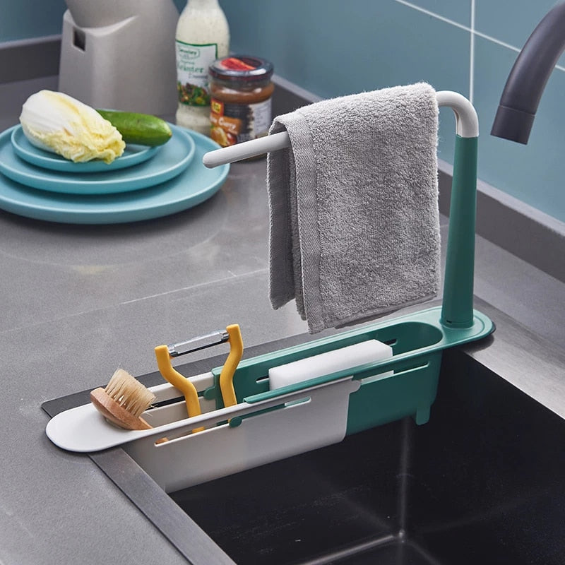 Telescopic Sink Rack - Home Items Direct