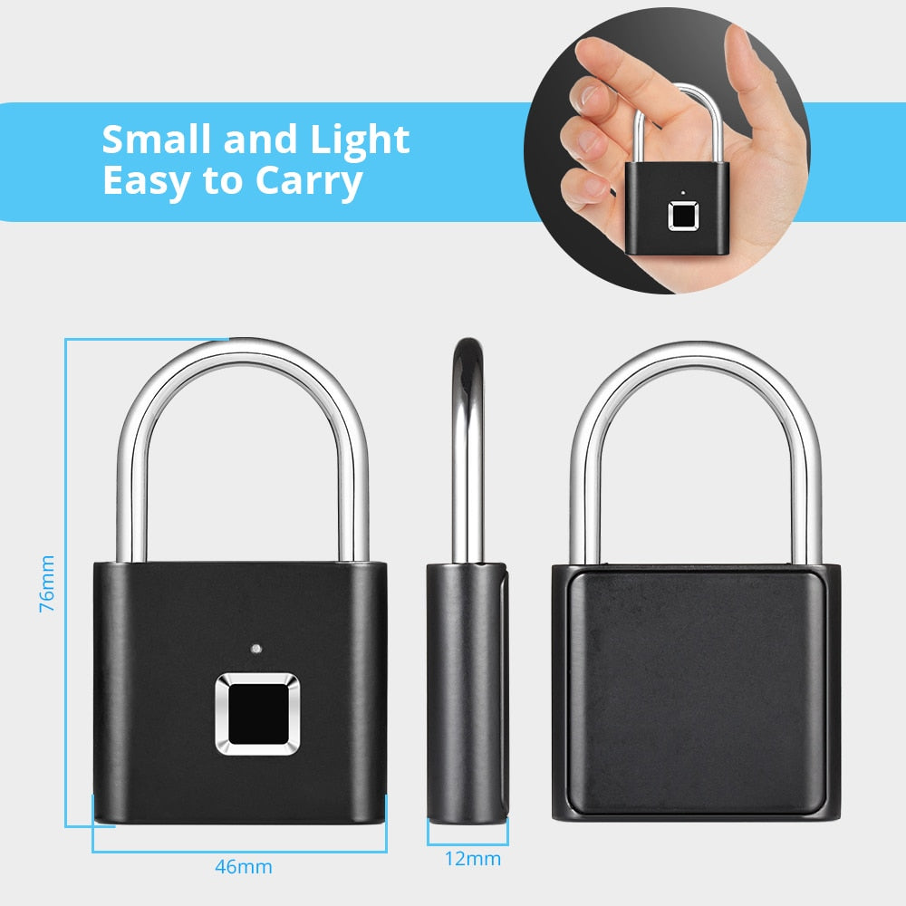 Fingerprint Lock - Home Items Direct